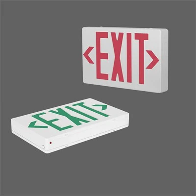 Rødt eller grønt utgangsskilt